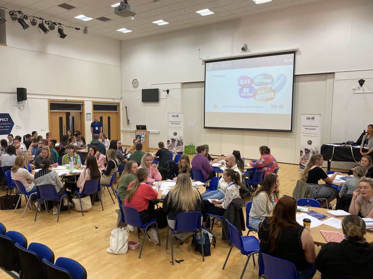 Day 2 of 3 for our Fife Probationers discussing well-being and how to get the most from our year. <a href="/AuchmutyHS/">Auchmuty High School</a> <a href="/fifepedagogy/">Closed</a> @FifePLLC <a href="/Fifepbteachers/">Fife Probationer Teachers</a>