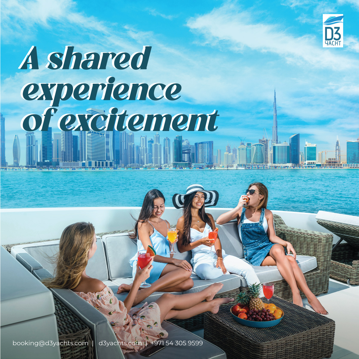 D3_yachts's tweet photo. #Sharedtrips are fun. With a little money, you can enjoy a lot for your short trip. Our morning rides can refresh you, and your day could be kicked off by a nutritious International #BuffetBreakfast.
https://t.co/7ty51oc73T
booking@d3yachts.com
+971 54 305 9599
#yachtcharter https://t.co/QVR5I05x2z