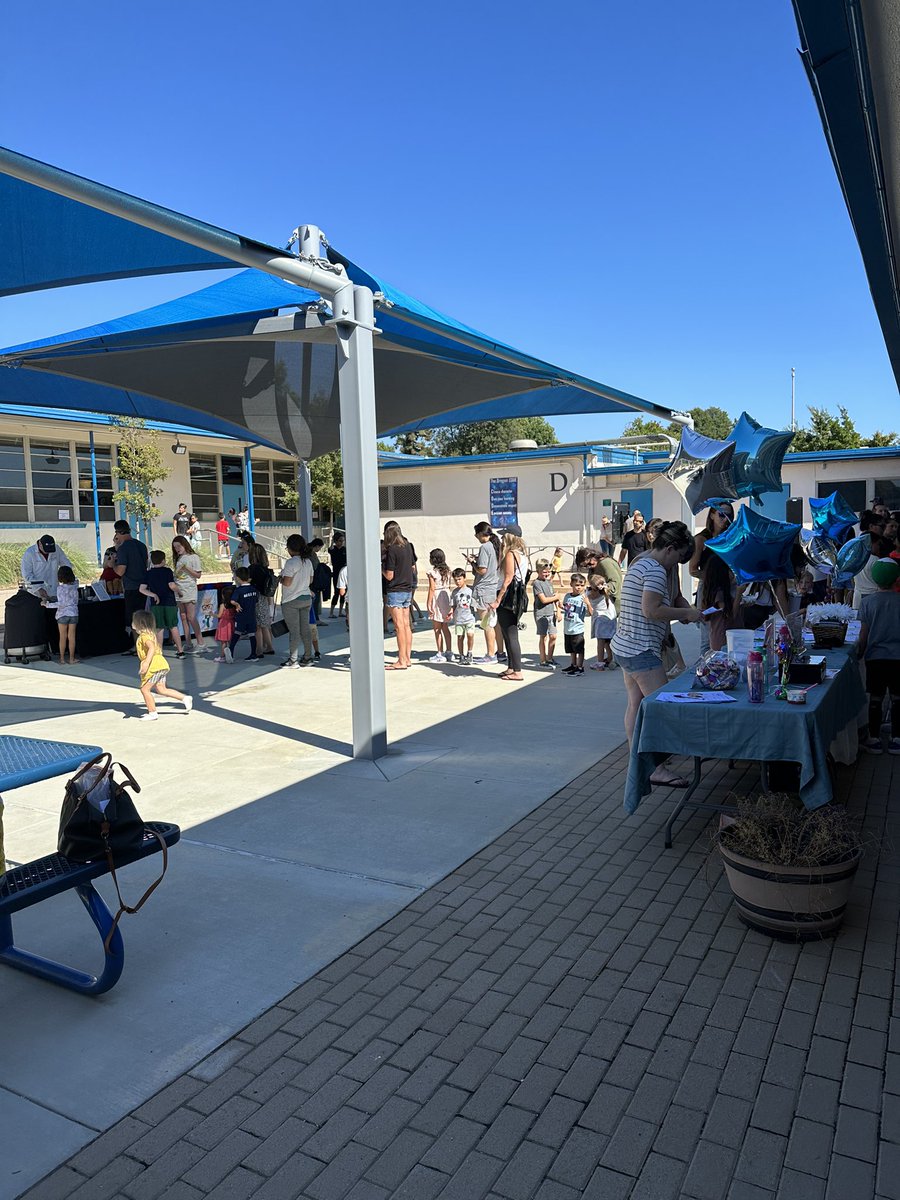 Oh, what fun it was to have Back to School Social and TK&amp;K Orientation! Great start before the first day of school! We cannot wait to welcome our Ladera STARS super-scholars tomorrow, 8.23.23! #laderastarsacademy🌟💙 #cvusdforward