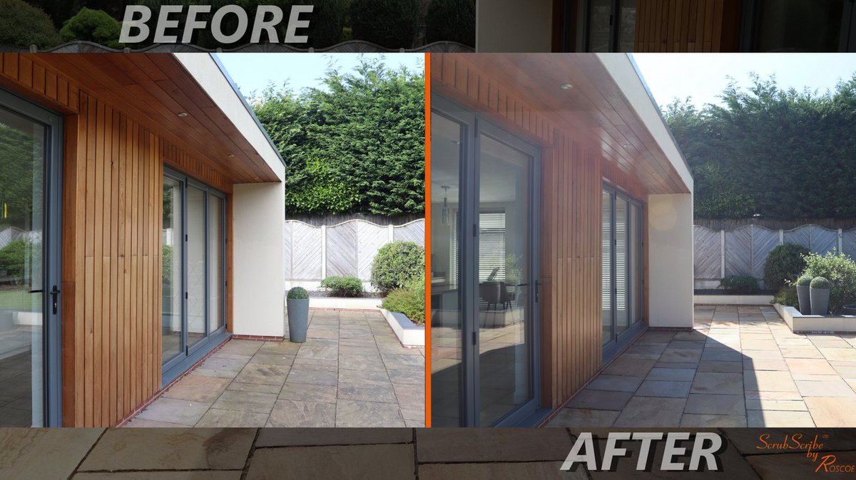 ScrubScribeltd's tweet photo. Clean up your homes exterior with ScrubScribe🧼

☎ 07834702547 
📧 info@scrubscribe.co.uk

#ScrubScribe #ExteriorCleaning #BeforeAndAfter #PatioRevival #CleanExterior #OutdoorCleaning #ProfessionalCleaners #Restoration #Satisfying #Manchester https://t.co/nEt45W9jzH