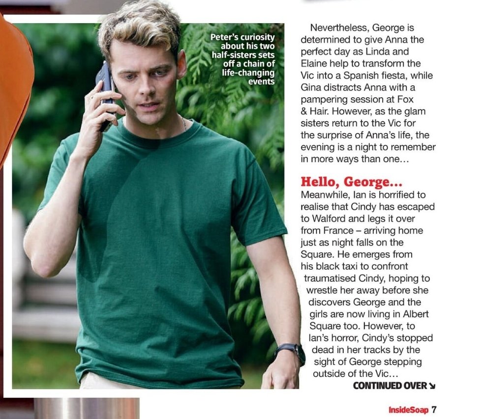 Soap_Fan4179's tweet photo. #EastEnders Spoilers for Next Week from Inside Soap.
#PeterBeale #CindyBeale #BobbyBeale #IanBeale #LouieBeale #KathyBeale https://t.co/0BB7SOEAG3