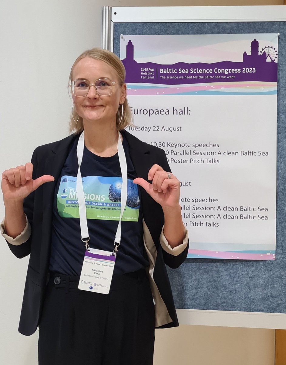 KaroliinaKoho's tweet image. Attending #BSSC2023? Wanna hear more about @OurMissionOcean and how to contribute? Then let&apos;s have a chat! #sustainable #blueeconomy #carbonneutral #circulareconomy #balticsea #northsea @MissionBANOS @EeroAsmala @SubmNet @GTK_FI @SYKEint