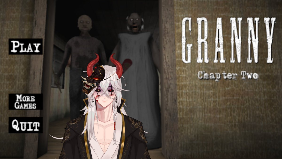 DivinityAlt's tweet photo. Slight Change of plans for today!! instead of phasmo, we're playing GRANNY chapter 2!!! this time, she got grandpa on our ass... 11pm GMT+8!! https://t.co/s6ekdQV0od