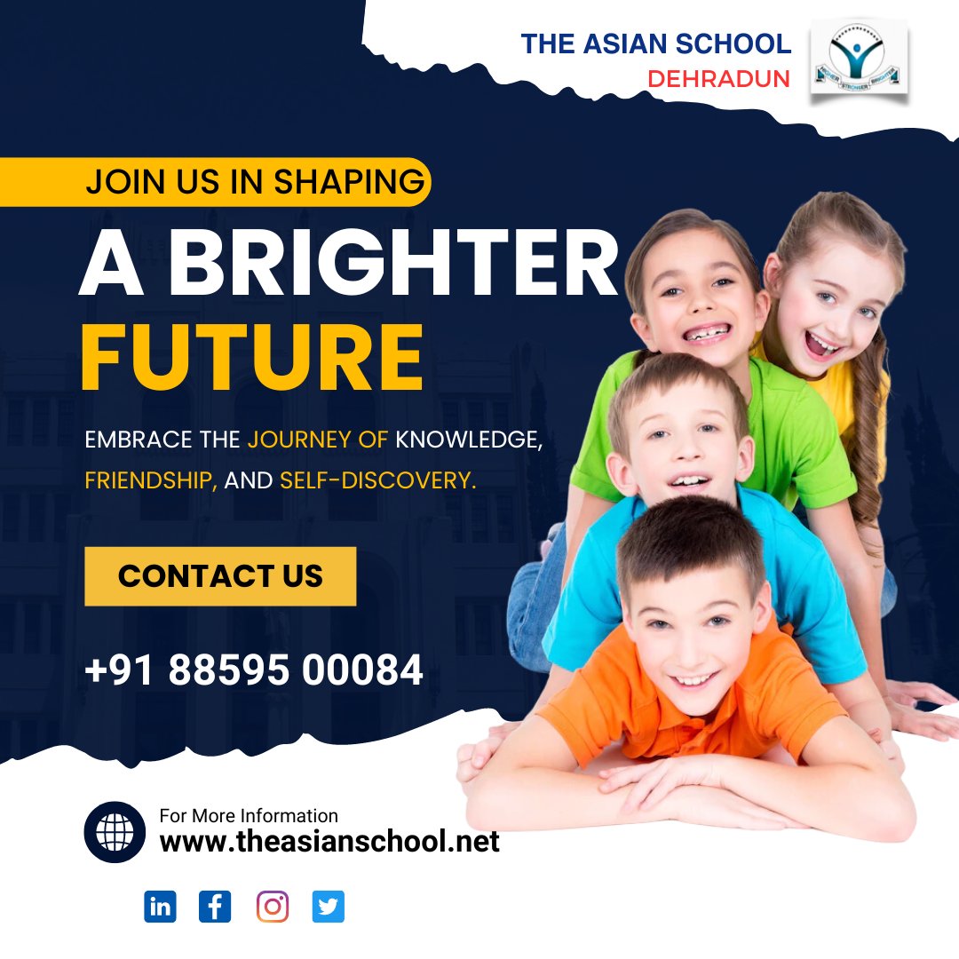 A BRIGHTER FUTURE EMBRACE THE JOURNEY OF KNOWLEDGE, FRIENDSHIP, AND SELF-DISCOVERY.

🌐theasianschool.net

#theasianschool #brighterfuture #journeyofknowledge #friendshipbond #selfdiscovery #embracethejourney #educationmatters #pathtosuccess #personalgrowth
