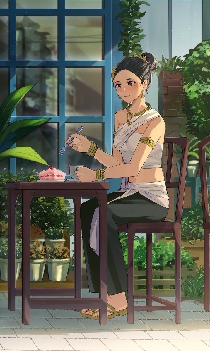 Bog_Mod's tweet photo. It is Keisya! Done by the very talented @Kikaia_11 ! An exigent from our #ExaltedRPG game set in the first age. Thank you very much. https://t.co/9eZLvNl1CG