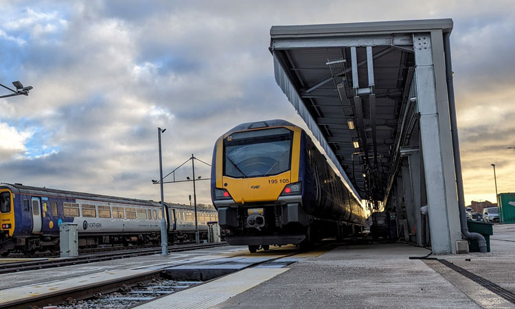 SaveATrain's tweet photo. Rolling - https://t.co/NJeUtcOKHi #northernsdepot #upgrades #trains #boostcapacity #reliability #passengers #cumbria #manchester #northerntrains https://t.co/ISkYguqHrD