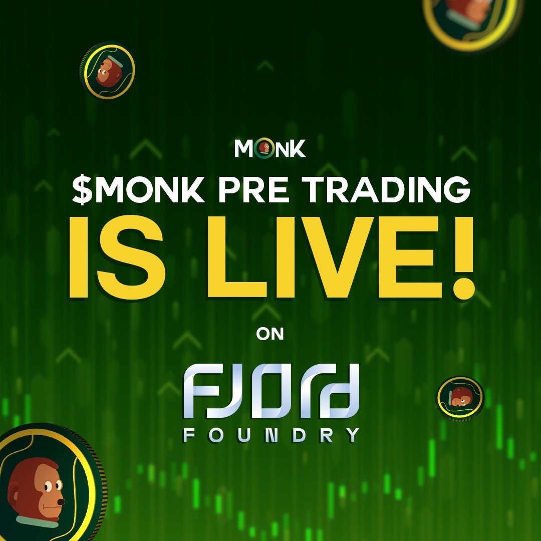 Not missing this pre-trading of $MONK <a href="/monkcoinwtf/">Monkcoin</a> on Fjord! millionaire pharaoh on the 21st century you'll see

Trade here: fjordfoundry.com/pools/mainnet/…

FAQs here: tinyurl.com/zpwchx2n

🚀🚀🚀🚀🚀