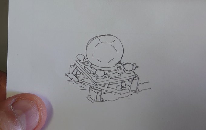 極秘気象操作特務艦 チャング・レーワV(妄想図) 