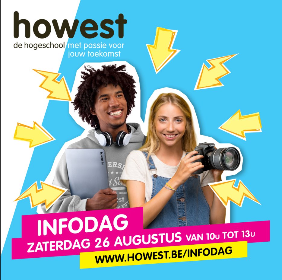 NVandenAbeele's tweet image. #Infodag #Howest: welkom zaterdag!