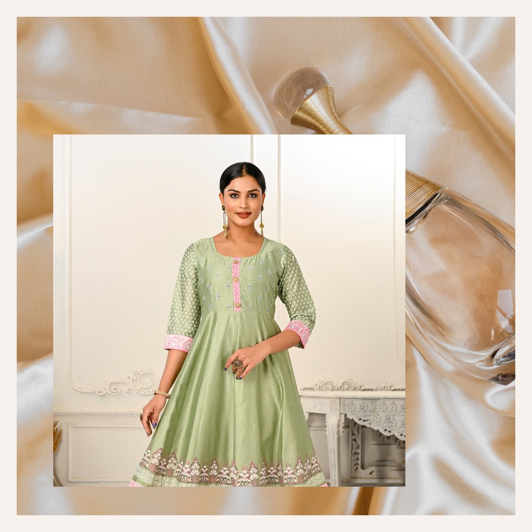 jivorafashion's tweet image. JIVORA's collection introduces an artistry and comfort through Handprint Cotton Kurtis with light embroidery.  Try Now  

#Jivora #JivoraFashion #KurtaStyle #CottonKurta #GreenKurta #EthnicWear #TraditionalAttire #ComfortableFashion