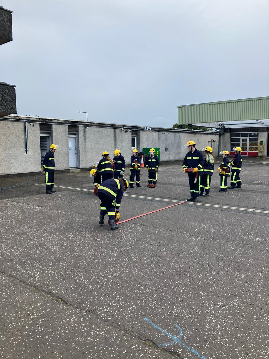We would like to say a huge congratulations to one of instructors Bailey Thomas who passed his practical selection test yesterday for an on call fire fighter post with the Scottish Fire and Rescue Service 

Yesterday Bailey help our cadets take part in a mock PST