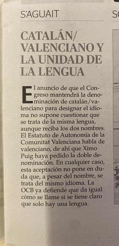 mosmovem's tweet image. Los talibanes lingüísticos @ocbcat les da igual como se llame la lengua. Ellos quieren mantener el negocio idiomático 
En #Baleares tenemos nuestras modalidades insulares. El catalán no es nuestra lengua
#MosMovem #mafiaslinguisticas