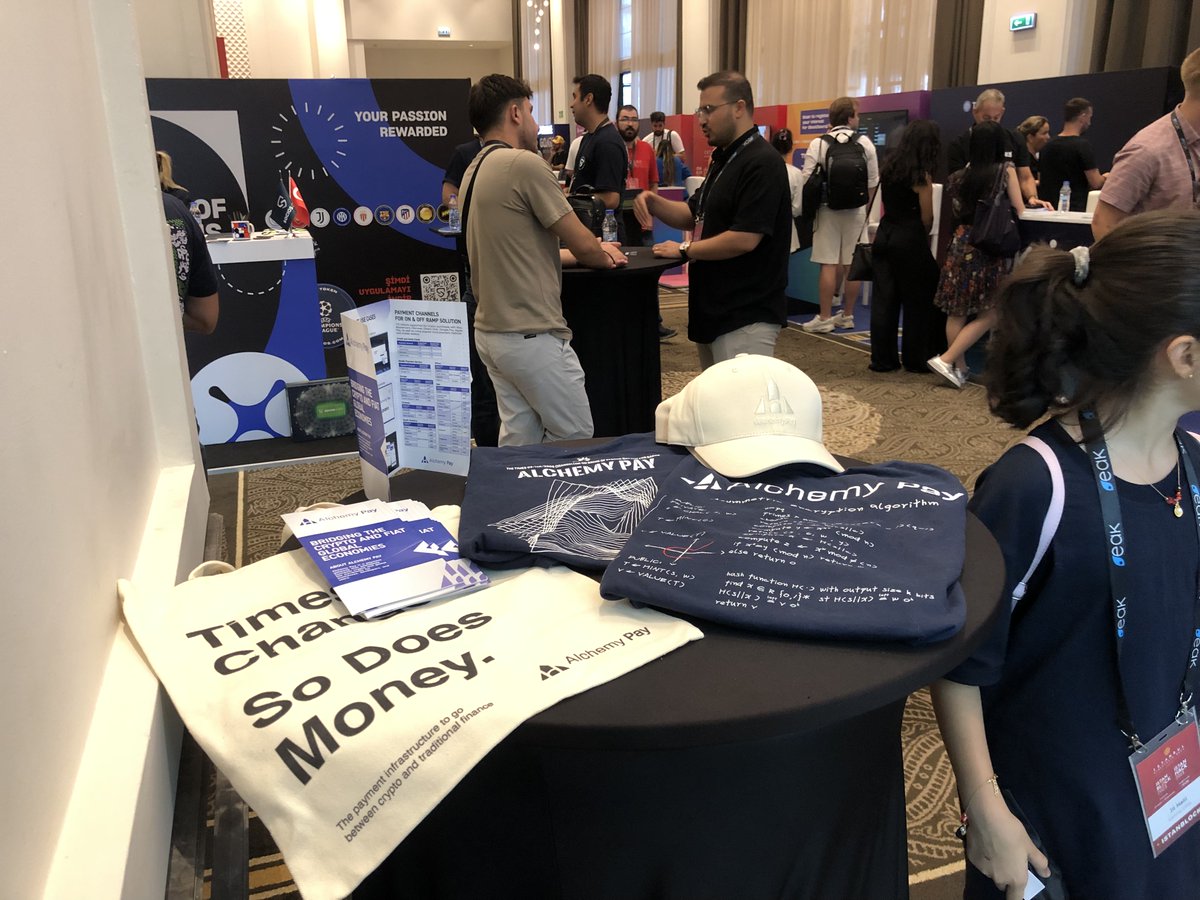 AlchemyPay's tweet image. Turkey 🇹🇷 is seeing major crypto adoption at this time. After adding support for domestic transfers for crypto purchases, #AlchemyPay sent a team to Istanbul Blockchain Week to make connections and study the latest trends in the region! 
#IBW2023 $ACH