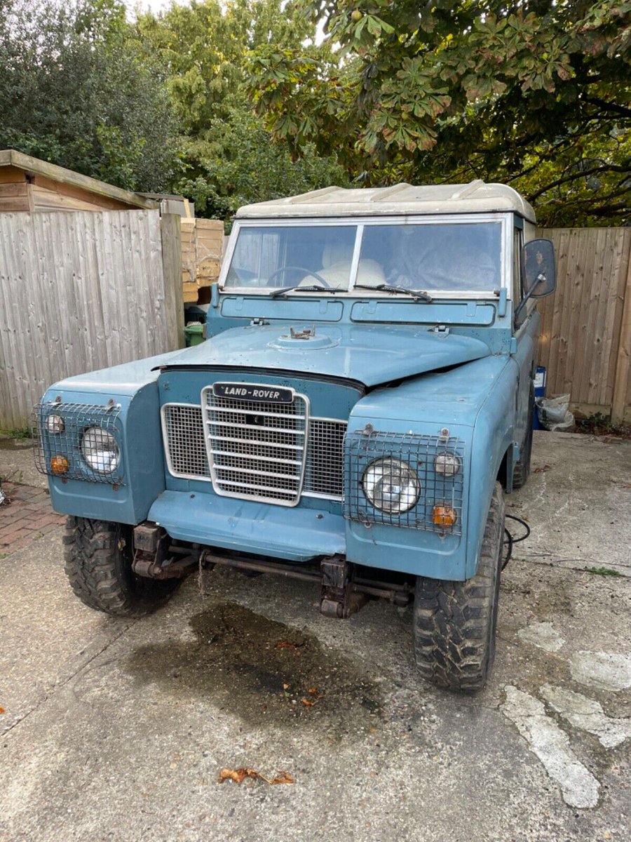 UKProjectCars's tweet photo. Ad - Land Rover Series 3 unfinished project
On eBay here -->> https://t.co/ZnpwvrsTlV
#LandRover #Series3 #UnfinishedProject #CarProject #OffRoad #ClassicCars #CarEnthusiast #LandRoverFans https://t.co/UKplsGfFGr