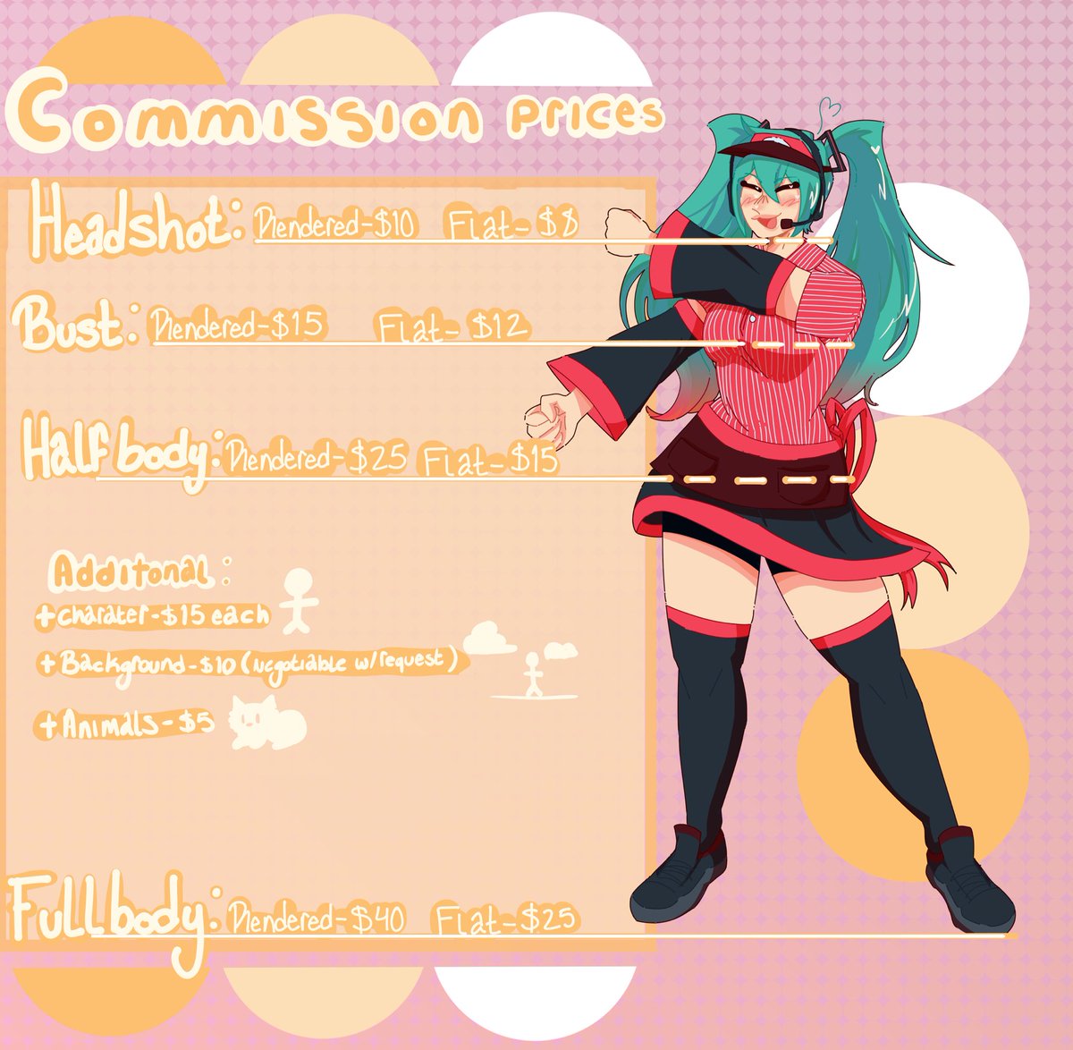 MintR0t's tweet image. commissions are open again!! (paypal only) if you’re interested or have questions dm me here or on discord ( mintrot. ) 🫶
#commisionsopen #digitalart