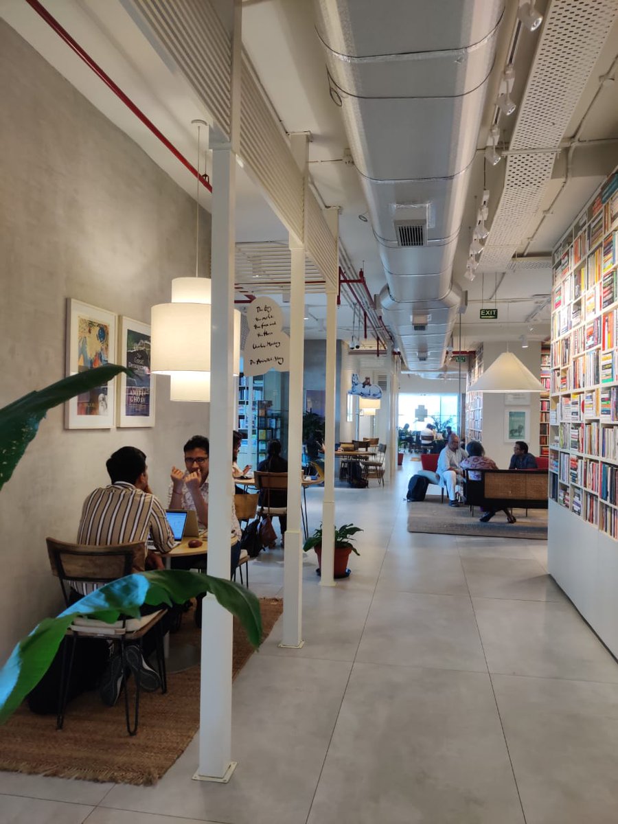 The measure of a good office is how many reading nooks it has, and we lucked out!