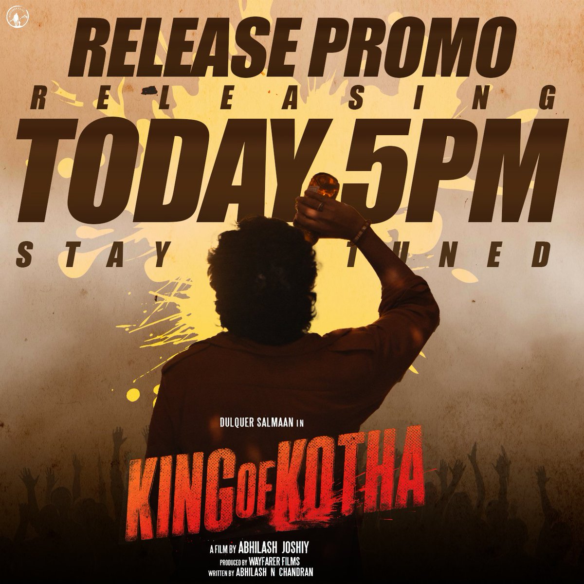 DulquerTrends_'s tweet photo. Stay Tuned !!

#KingOfKotha Special Release Promo Video Out Today At 5Pm ! 🤩🔥

Cuts : #Akhilesh 

#KOKFromTomorrow
#KingOfKotha @dulQuer
#DulquerSalmaan @KOKMovie
@zeestudiossouth @DQsWayfarerFilm https://t.co/DOj7wwpGSc