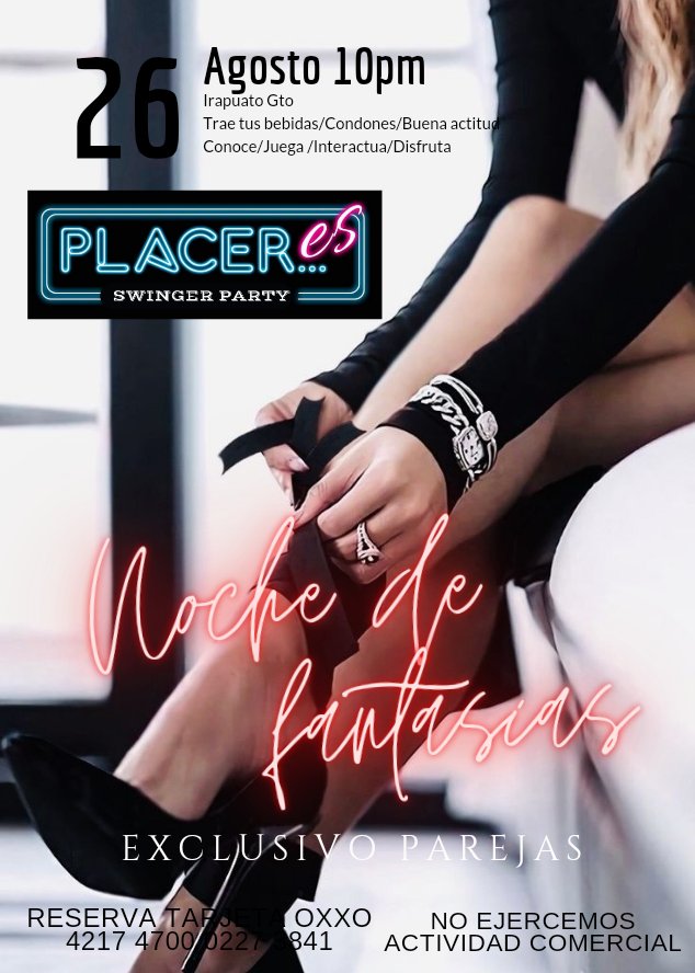 placer__es's tweet photo. NOS VEMOS EL SÁBAAAAAAADOOOO!!!
10 PM TENEMOS REUNIÓN EN PLACER..ES IRAPUATO 💖
LOS ESPERAMOS AMIGOS https://t.co/vZQyY3NJNh