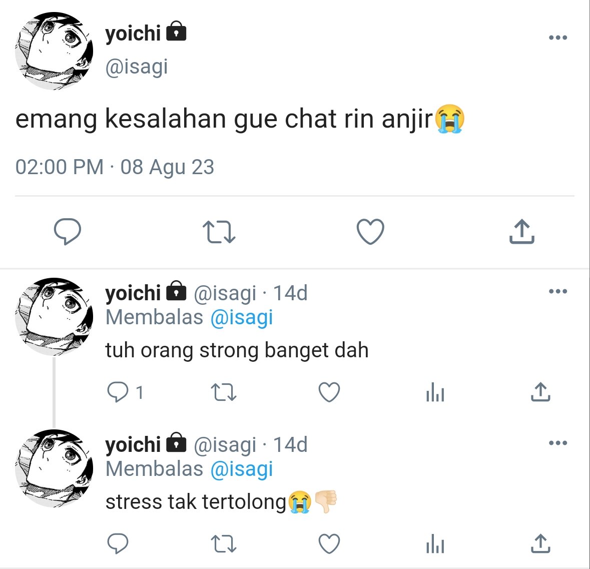 onlyredcardtr's tweet photo. au #rnis #rinsagi abo 🔞

setinggi langit terpancang, setinggi itu lah ego isagi yoichiーdan hanya itoshi rin lah yang dapat meluruhkannya. https://t.co/cM8yWHoZoo