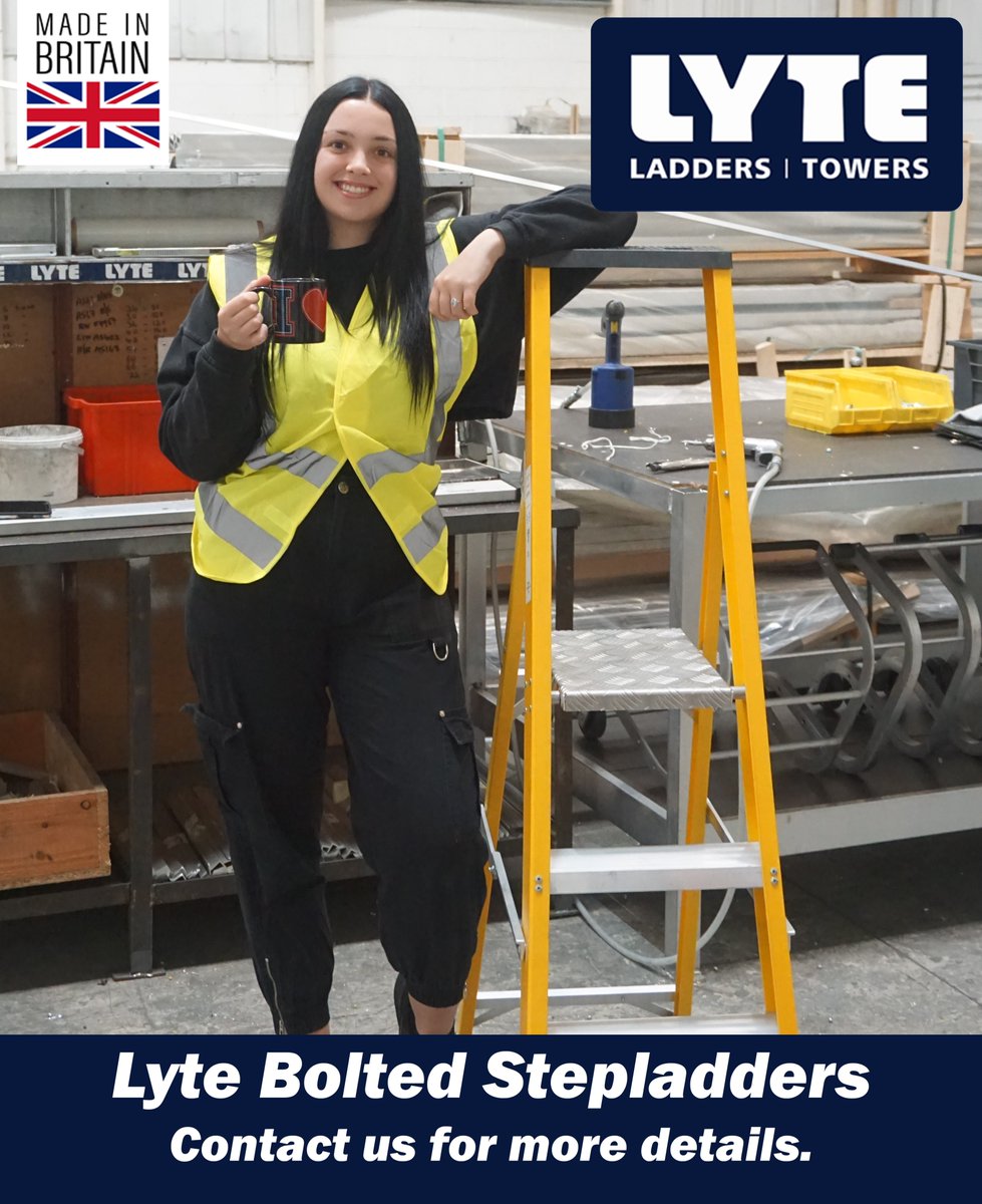 In five minutes, you can replace a damaged part on your Lyte stepladder and still have time to make a cup of tea ☕ 😊

#efficiency #accessequipment #workingatheight #ladders #madeinbritain #ukmanufacturing #ukmanufacturer #buybritish