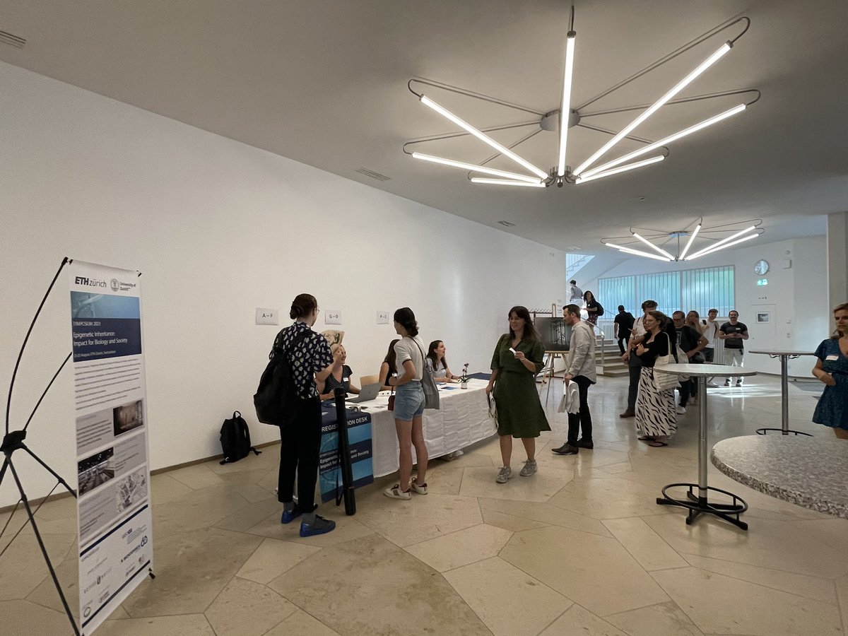 First day of the Epigenetic Inheritance Symposium is about to begin! Looking forward to a full day of cool science and interesting exchanges! Join us! #EISZ2023 #EISZ23 #MansuyLab