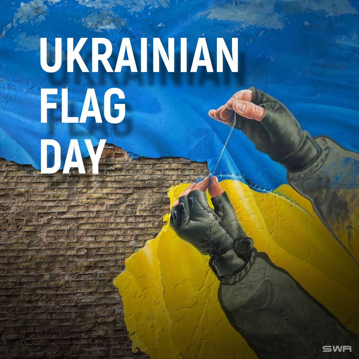 DefenceU's tweet photo. Today Ukraine is celebrating Flag Day.
The flag of the brave, the flag of the steadfast, the flag of the free.
The flag of hope for liberation, the flag of faith in victory, the flag of a peaceful life in our native land. https://t.co/8E6xeqkgeR