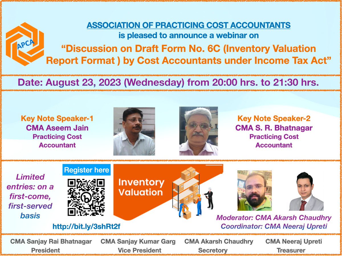 CMA_Akarsh's tweet photo. Limited seats, Please register through this link: https://t.co/KS2nQYJVxy https://t.co/tOs0ZXBBTt