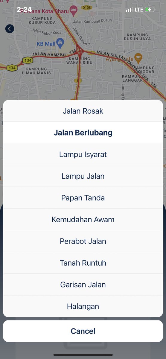 HEBAHAN MENGENAI APLIKASI MYJALAN KKR

Aplikasi ini adalah salah satu inisiatif bagi memudahkan pengguna jalan raya membuat aduan berkaitan kerosakan jalan selain untuk meningkatkan tahap keselamatan dan keselesaan pengguna jalan raya serta untuk mengurangkan kes kemalangan jalan
