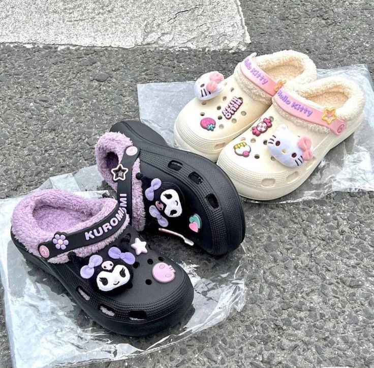 hello kitty and kuromi crocs