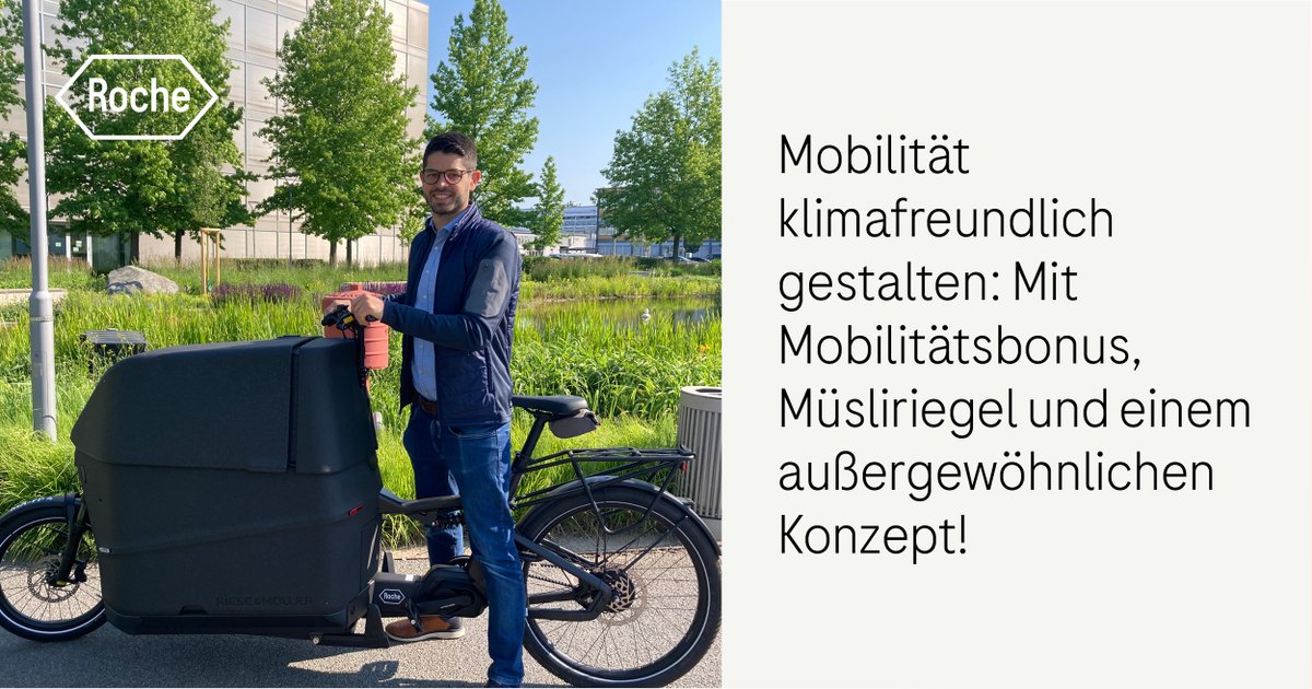 Roche_de's tweet photo. Die Definition von #Klimaheld:innen? Menschen oder Unternehmen, die besonders viel Gutes für unser Klima tun. So wie #Roche! Das @Rhein-Neckar-Fernsehen hat darüber berichtet: https://t.co/GgNzHCCwu5 https://t.co/eX26aC4mmt