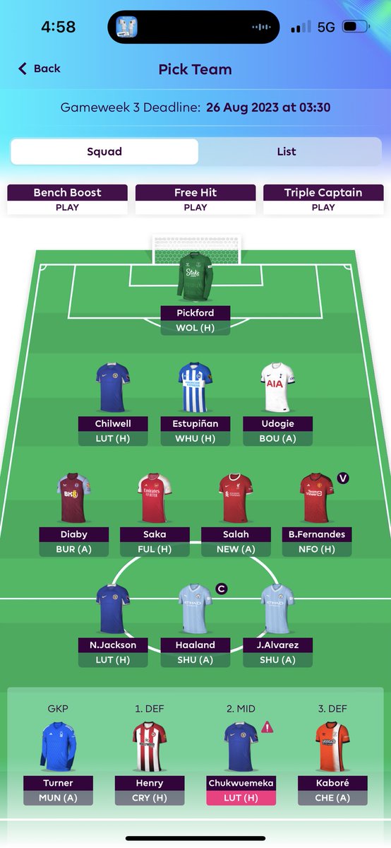 Maxbrvdy's tweet photo. @LetsTalk_FPL Went Pedro - Alvarez https://t.co/UyJ9CsJzHo