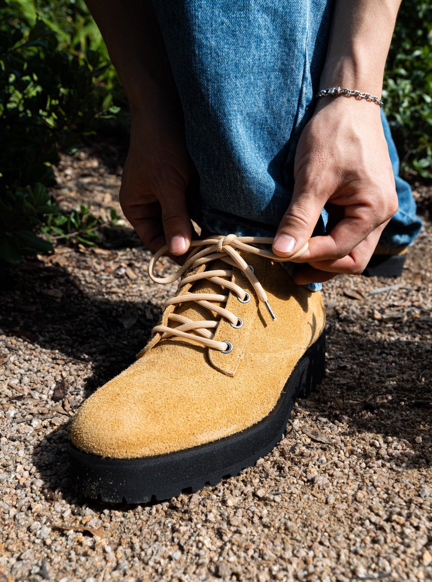 PASSOVER_TOKYO's tweet photo. Coming Up This Saturday!!

@SCcloJP 
Big Stepper Boots Camel Suede https://t.co/DNJWZiS4p1