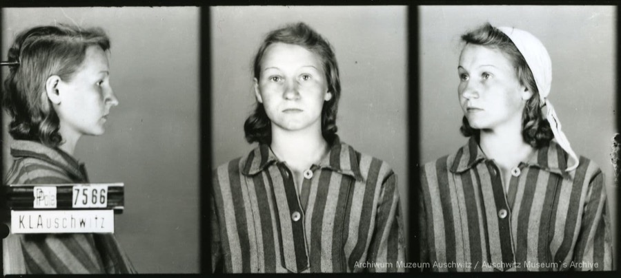 AuschwitzMuseum's tweet photo. 23 August 1923 | A Polish woman, Zofia Posmysz, was born.

In #Auschwitz from 30 may 1942.
No. 7566
She was evacuated to KL Ravensbrück. Liberated in Neustadt-Glewe.
A journalist, writer, author of 'The Passenger.’

Zofia passed away on 8 August 2022.
https://t.co/MlfsNQQHre https://t.co/7jMjYpXiXV