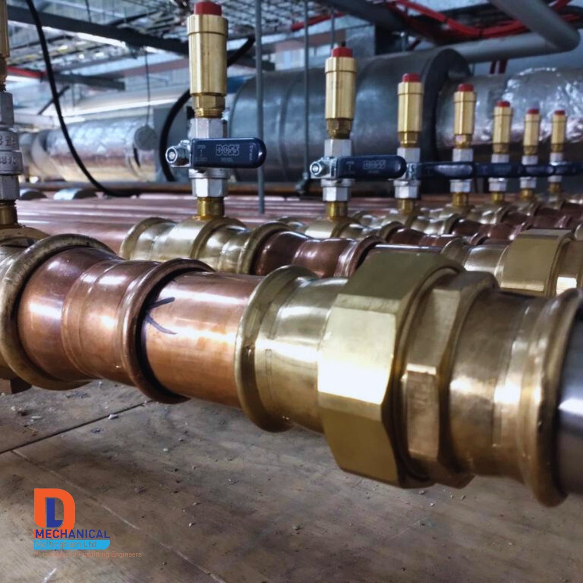 Boss valves👌 All meticulously checked and signed off in person as part of our quality control procedure 😀 

#mechanicalengineer #welding #plumbing #constructionuk #construction #plantroom #maincontractor #contractor