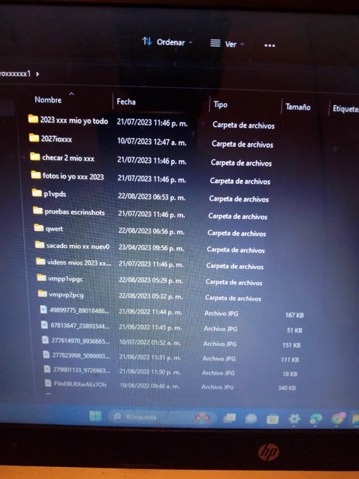 remato desde lo m&aacute;s viejo hasta lo mas nuevo ia con mi actual apreja novia estas carpetas de videos y