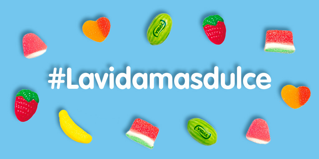 Vidal_Golosinas's tweet photo. ¿Quién quiere 3 KILOS de chuches? 🙃

📢 OS RETAMOS a colar en tendencias nuestro slogan #Lavidamasdulce 🍬 para celebrar el Día Internacional del Hashtag

✅ Responde con #Lavidamasdulce y tu chuche favorita 
✅ Síguenos

¡Sorteo entre todas las respuestas de hoy! SUERTEEE🍀 https://t.co/DXPqWSc9gR