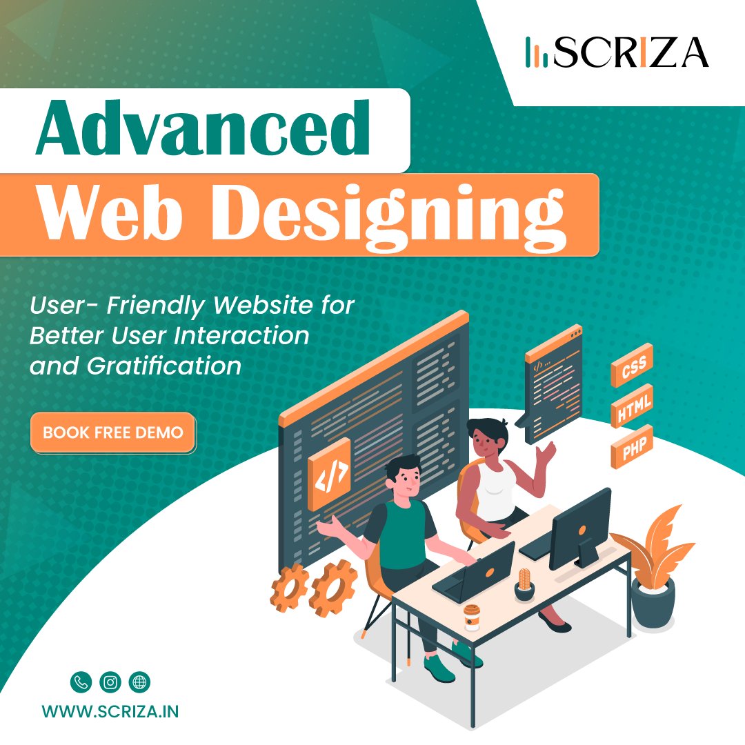 scrizaofficial's tweet image. Ready to push the boundaries of web design?join us for an unforgettable journey through the realms of #AdvancedWebDesign. Elevate your skills embrace innovation and craft digital experiences that leave a lasting impression. Are you in?#WebDesignEvolution 
bit.ly/440gNXD