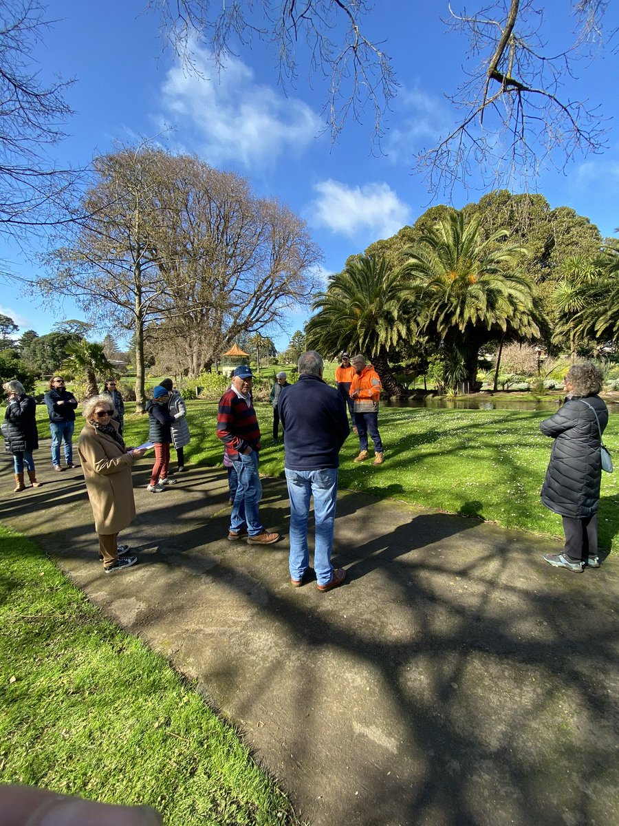 Winter walk and talk for the Friends of WBG - cracker jack day and not too many hard questions 🤪 #warrnamboolbotanicgardens #walkandtalk #lovewhereyouwork