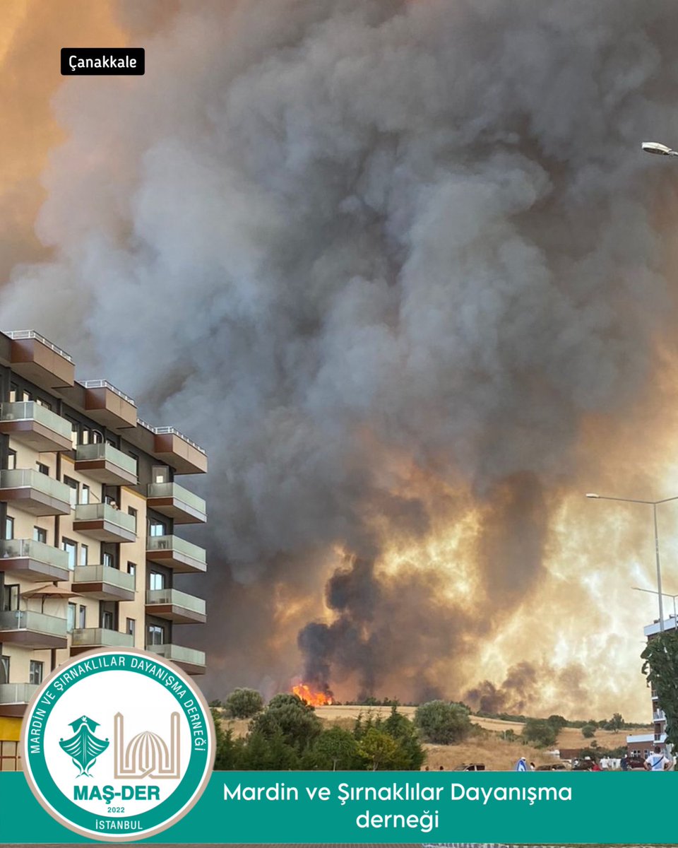 #Çanakkale'de meydana gelen yangın yalnızca ormanlarımızı değil, ciğerlerimizi de yakmıştır.

Yangın, şehir merkezine daha fazla yaklaşmadan kontrol altına alınmasını temenni ediyor, ekiplerimize kolaylıklar diliyorum.

Rabbim muhafaza eylesin.