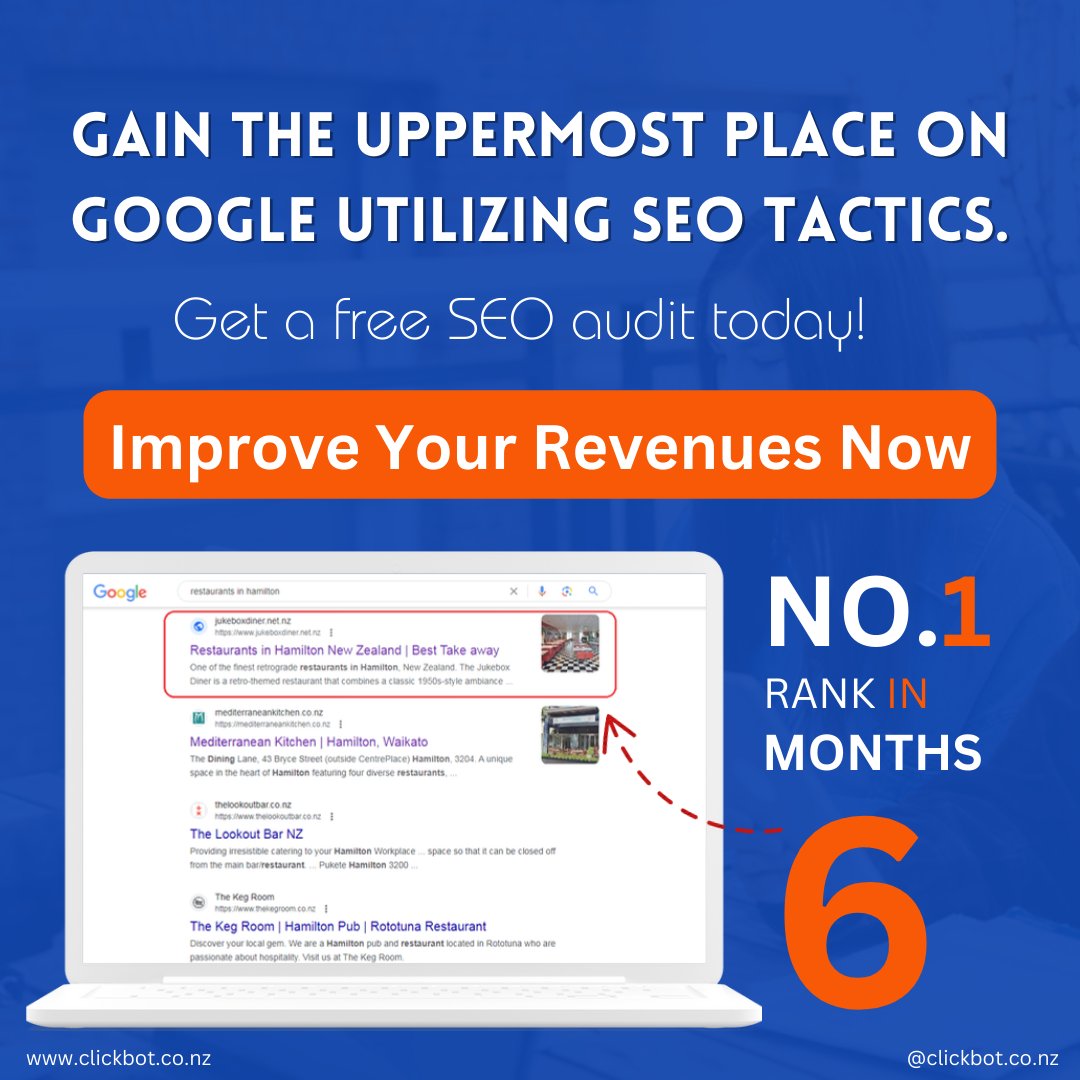 clickbotnz's tweet photo. From Zero to Hero in 6 Months! Our SEO Expertise Turns Dreams into Reality. 🥳 🤩

Contact us to get started!
+64 98893636
info@clickbot.co.nz

#digitalmarketing #seo #seoservices #searchengineoptimisation #seoagency #onpageseoservices #offpageseoservices #seocompany #localseo https://t.co/y2ihn5aC19