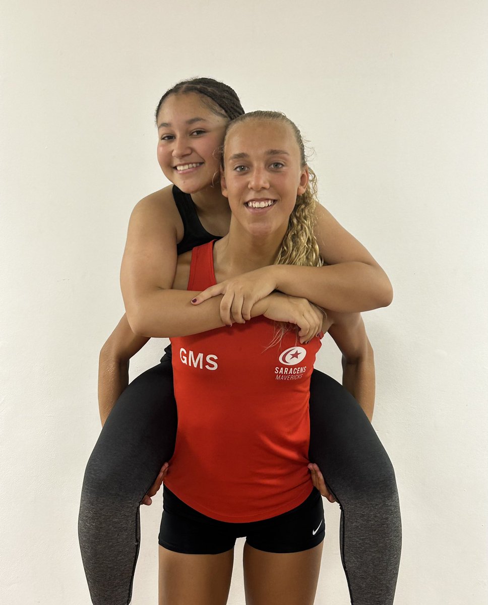 Meet our Captain - Gracie and Vice Captain Halle for our U15 Academy squad. They bring tournament experience &amp; great leadership on and off the court. 

As we prepare for this weekend we know they will have a very positive impact on the squad. 

#Congratulations #BeAMaverick ❤️🖤