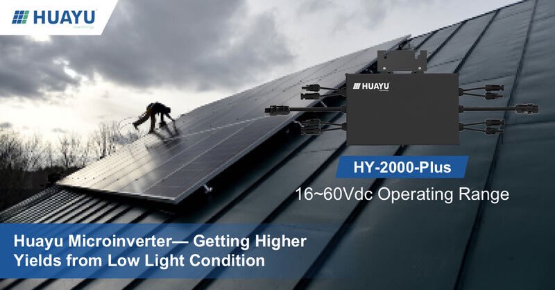 HuayuNew's tweet photo. Huayu 2000W microinverter designed for high-powered solar panels(450-750Wp)

Huayu HY-2000-Plus designed with max. 20A DC input current is one of the very few "4 in 1" microinverters which is compatible with 500Wp+ ultra-high power solar panels in the market. https://t.co/cUZzpfXTO3