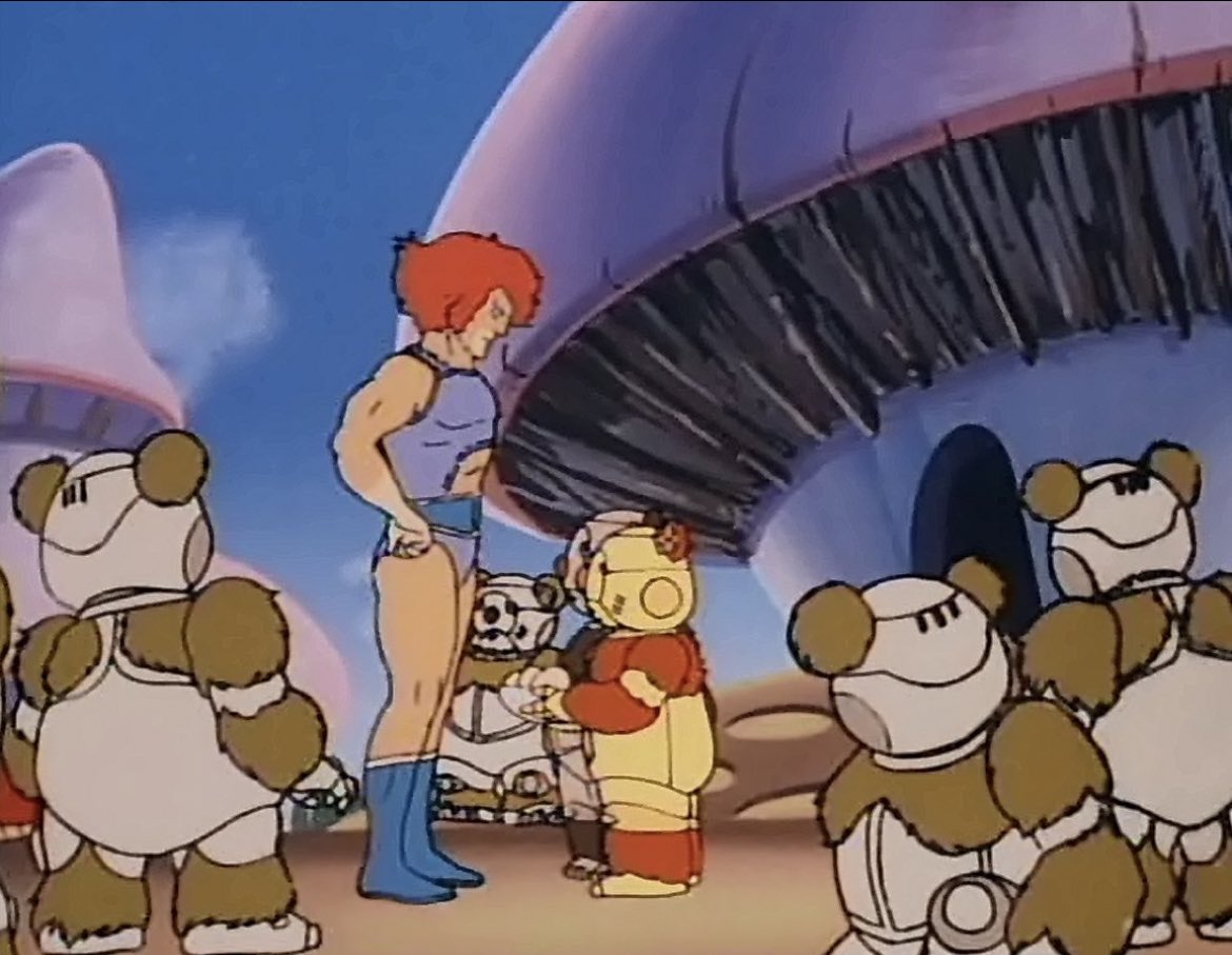 I really wish I hadn’t eaten those giant magic mushrooms because now I’m trippin my tits off &amp; I’m surrounded by imaginary robot bears who are all staring at my cock &amp; balls ⚡️🦁