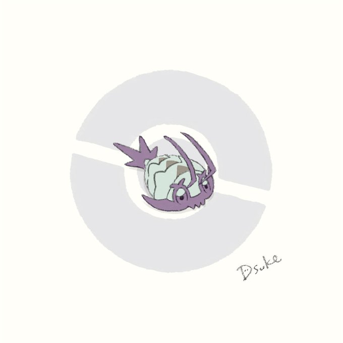 No.0767 コソクムシNo.0768 グソクムシャ#ポケモン #pokemon #fanart 