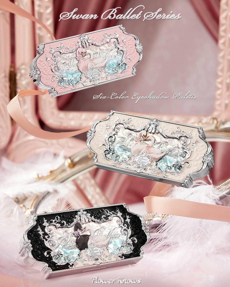 ______hnjs's tweet photo. ＼可愛すぎるパケ買いコスメ🩰／

Flower Knows

⌇白鳥とバレエ少女たちがメインテーマ⌇
🦢🪞スワンバレエシリーズ🩰🎀

🤍ドレッサー上のバレエ劇場、バレエドレスをモチーフに
🖤アンティ��ク調が可愛い
🩷トキメキが詰め込まれた新作コスメ

🦢┈┈🤍┈┈🪞┈┈🤍┈┈🩰┈┈🤍 https://t.co/EsSuKC38K5