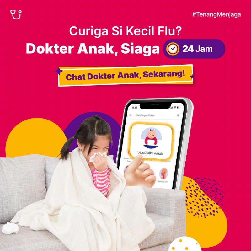 HalodocID's tweet photo. Solusi cepat dan mudah saat anak kurang sehat, ada di Halodoc. Dokter anak tepercaya yang selalu siap membantu 24 jam kapan pun, di mana pun. Yuk, konsultasi dokter anak sekarang!