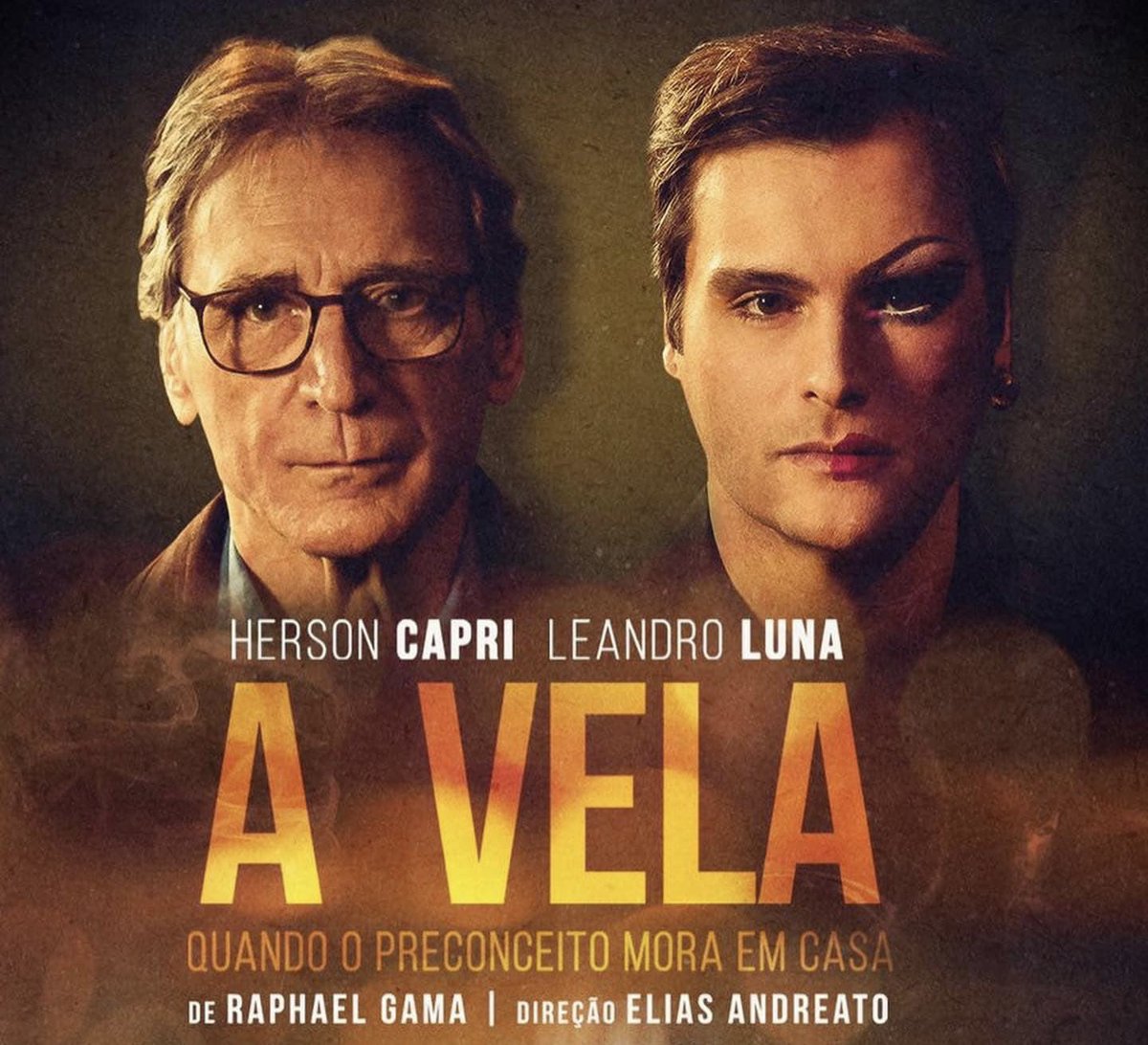 🎭 #AVela, texto de Raphael Gama, com Herson Capri e <a href="/leandro_luna/">Leandro Luna</a>, fará 2 apresentações em João Pessoa, dias 16 e 17 de Setembro, no Teatro Santa Roza. 
#teatro #LGBTQIA