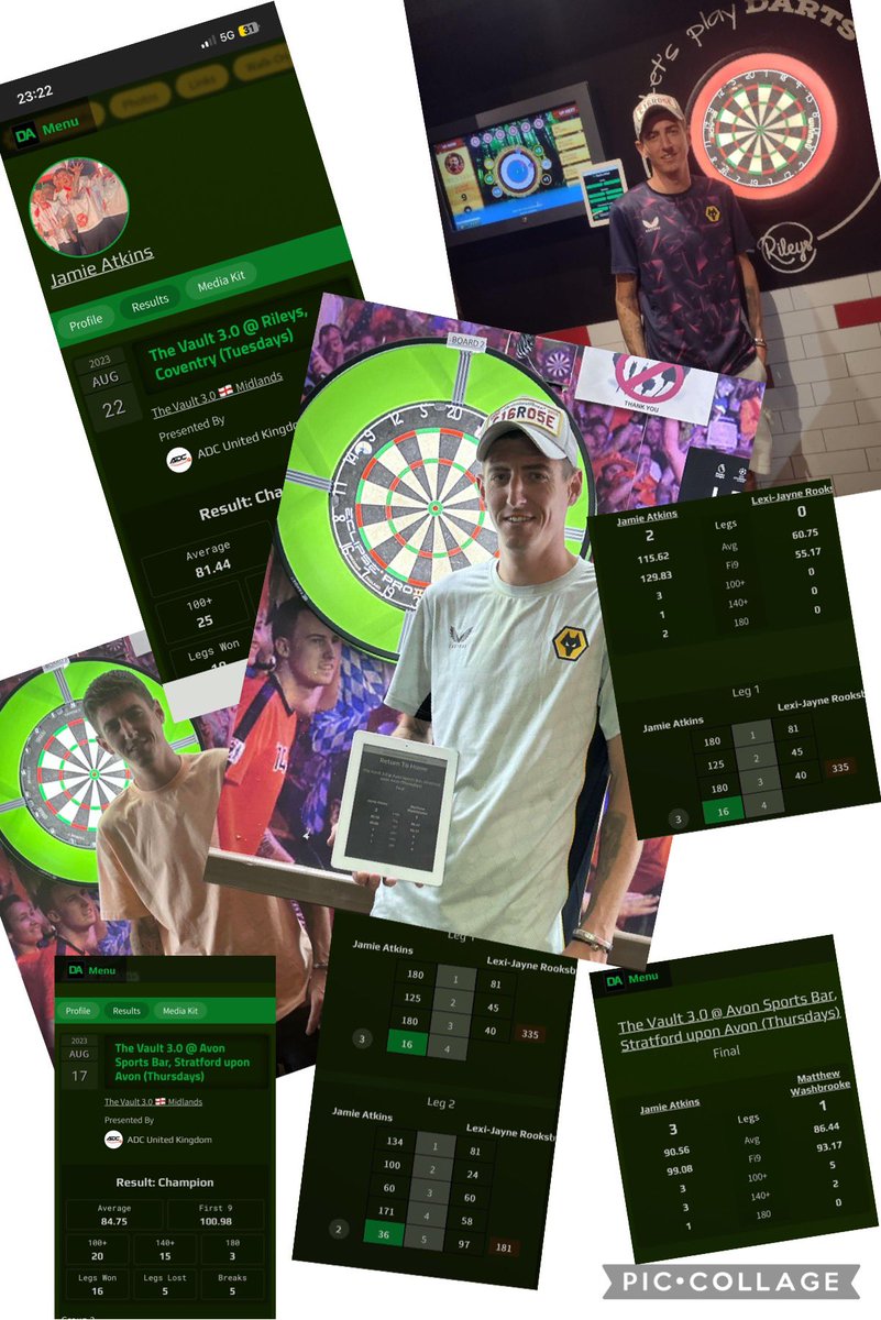 It’s 3 from 3 in the vault! <a href="/dartscircuit/">ADC - Amateur Darts Circuit</a> different venues, same result 👊🏻
