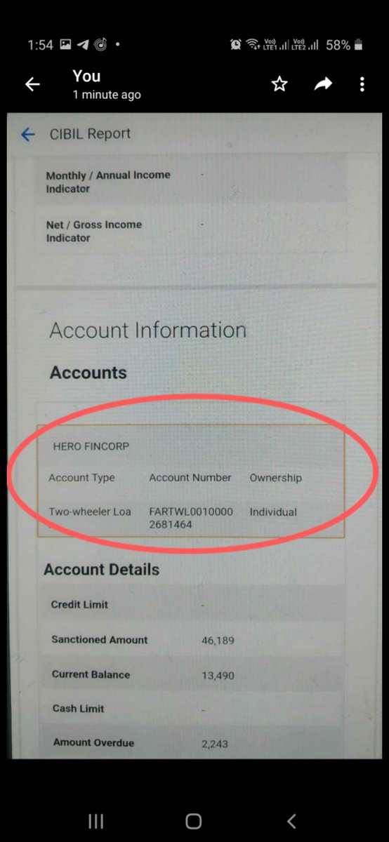 KundraSunny5's tweet photo. i dnt take any kind of loan from @HeroFinCorpLtd but @HeroFinCorpLtd shown a 2 wheel loan on my cibill report.
owner name is SUMAN CONTECT NO. 9667022383
ADDRESS IS H NO. J 64 ADARSH COLONY FARIDABAD 121001 HR
@jagograhakjago
@DelhiPolice
@DCP_CCC_Delhi 
@ANI 
@CIBIL_Official https://t.co/cJ6GdV8F25