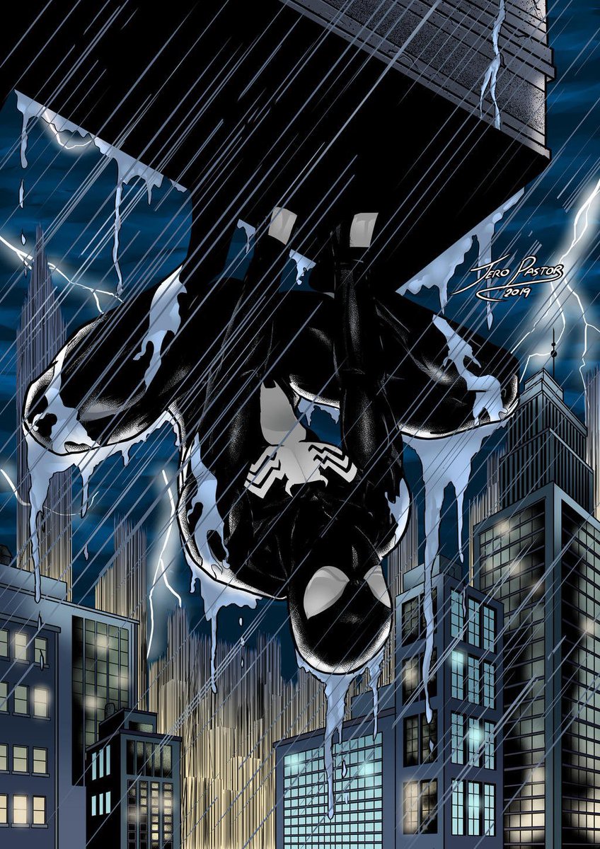 Symbiote Spider-Man by Jero Pastor